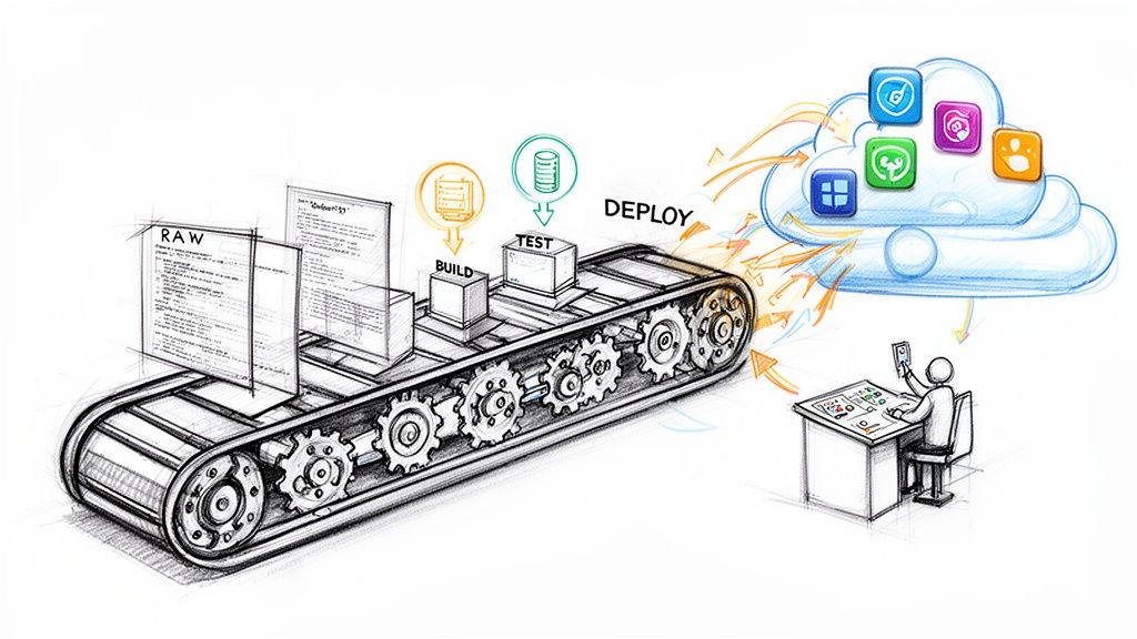 A Technical Guide to CI/CD as a Service: Architecture, Implementation, and Optimization